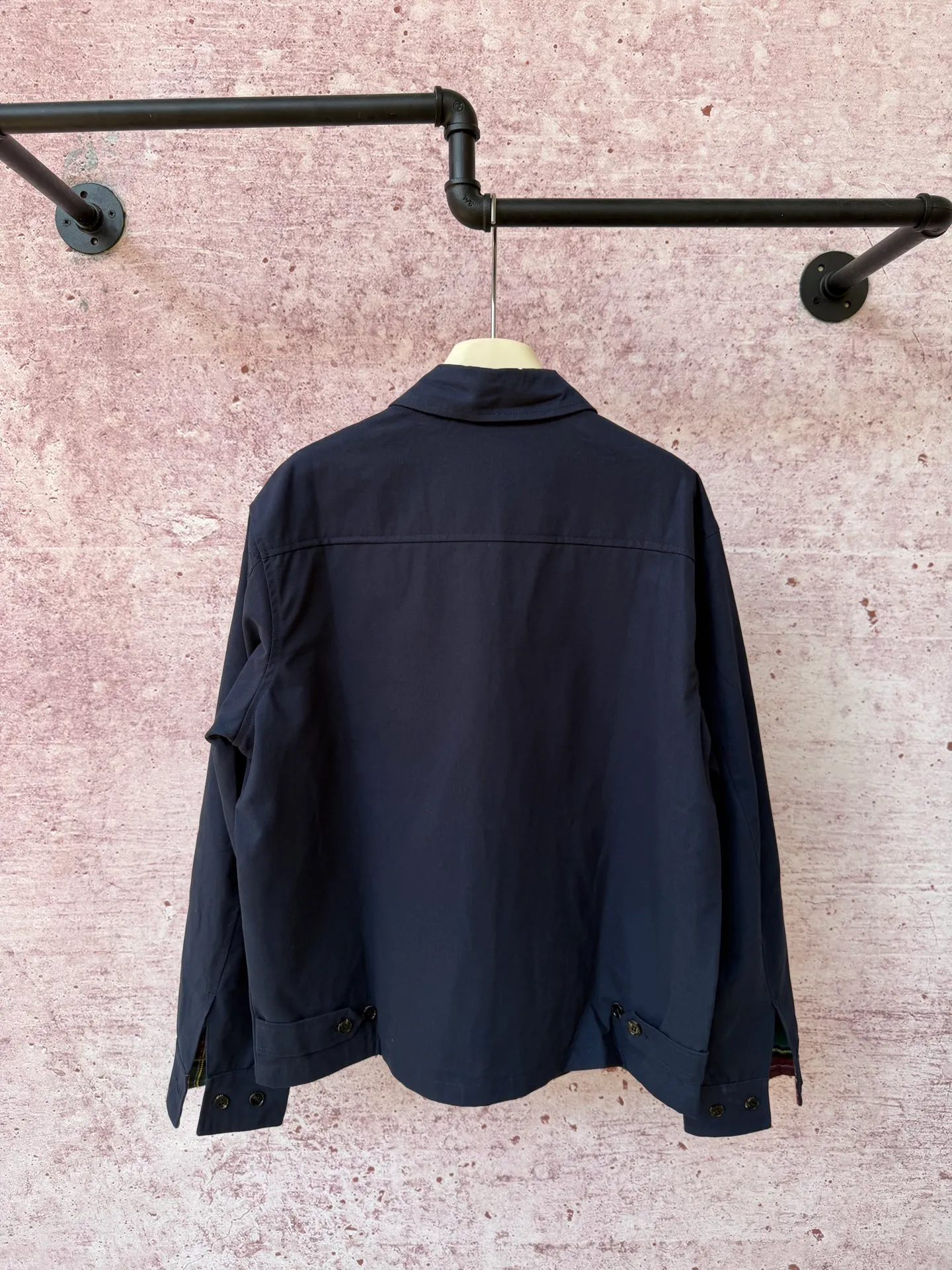 P330 Raff classic pony executive jacket, original twill cotton fabric with inner plaid fabric, customized hardware accessories, fine workmanship inside and outside to maintain the original details, simple version, old money style, casual matching